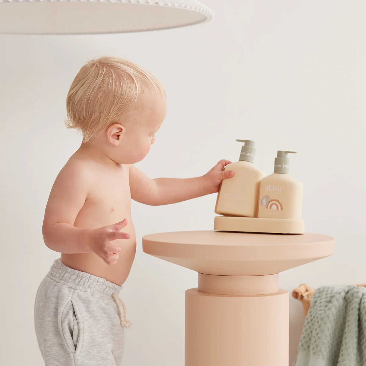 Gentle Pear-Baby Hair & Body Duo