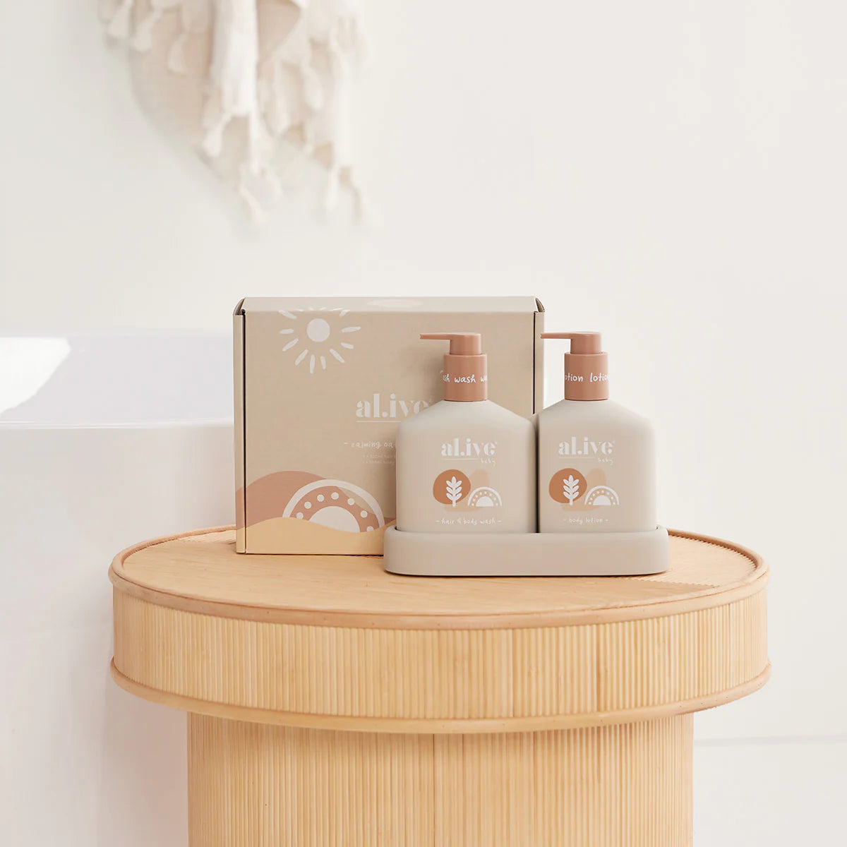 Calming Oatmeal-Baby Hair & Body Duo