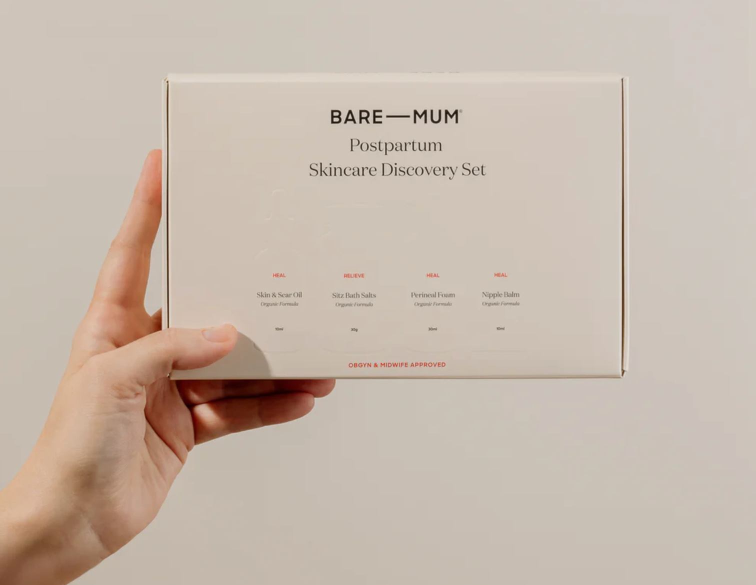 Postpartum Skincare Discovery Set