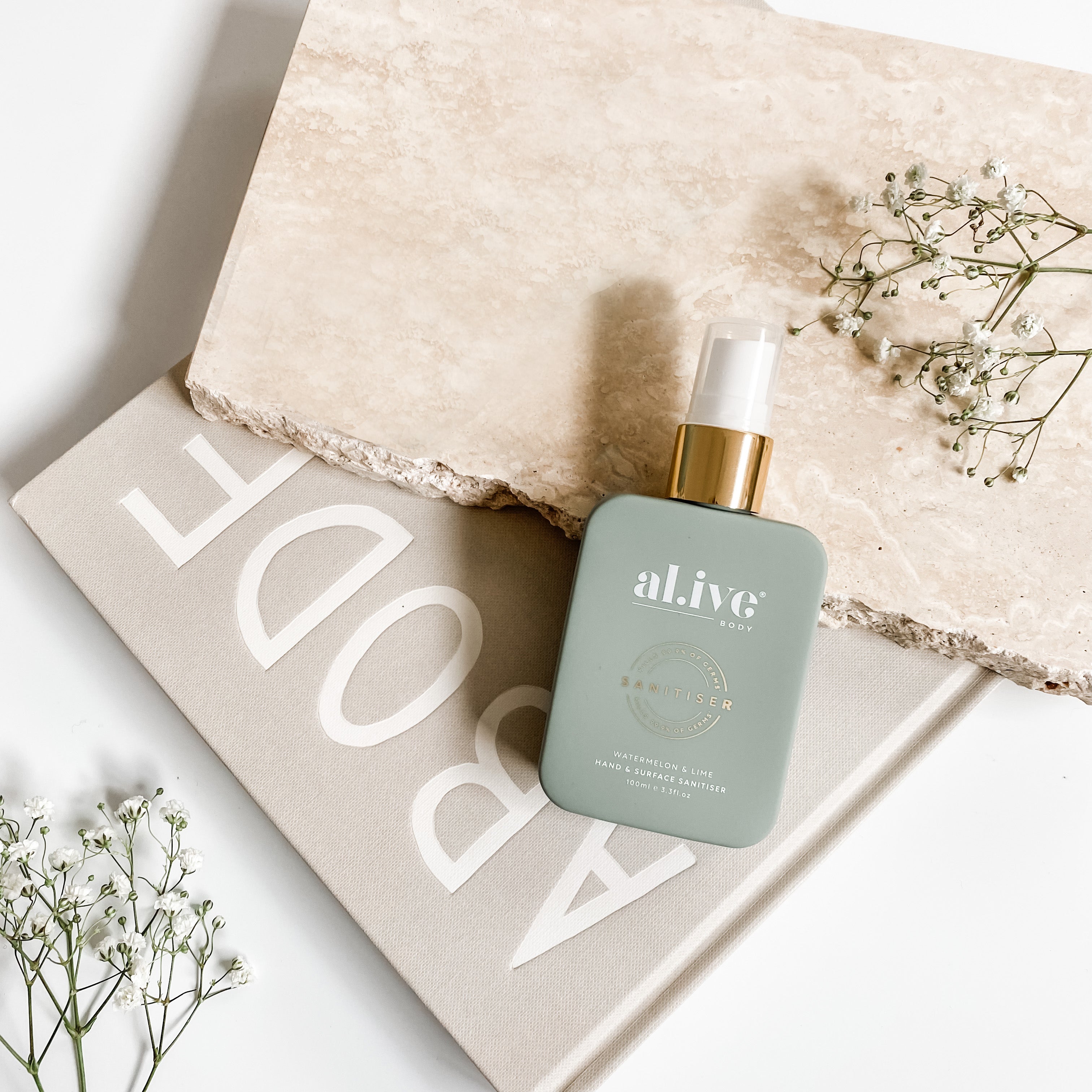 Hand & Surface Sanitiser Spray-Watermelon & Lime